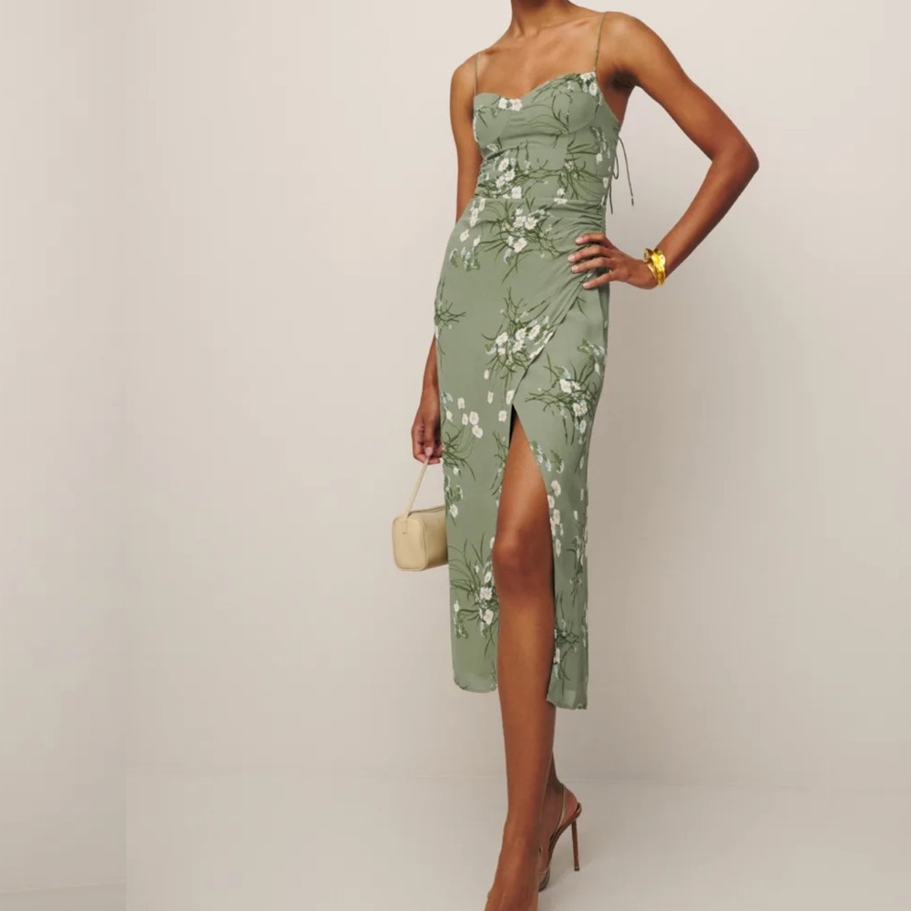 Floral Spaghetti Strap Dress